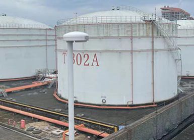 易造防雷為廣西油氣碼頭提供雷電預警系統