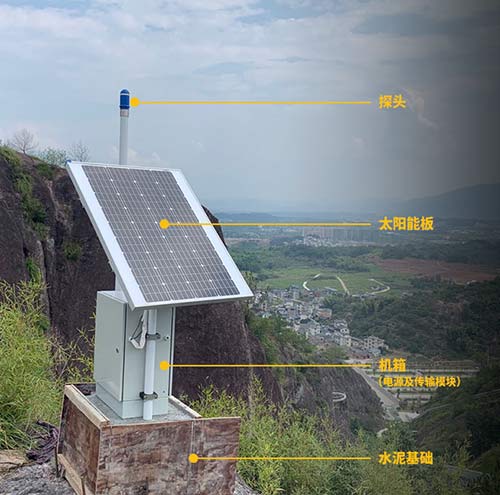 市電供電雷電預警系統(tǒng)如何安裝接線-預警組成