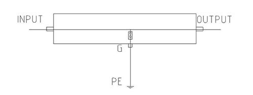 串聯浪涌保護器的原理-接線 串聯浪涌保護器的原理-接線