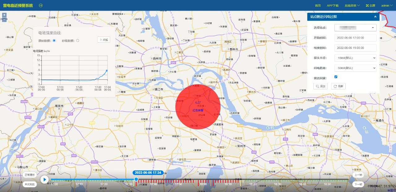 智能雷電監(jiān)測預(yù)警系統(tǒng)-三級報警 智能雷電監(jiān)測預(yù)警系統(tǒng)-三級報警